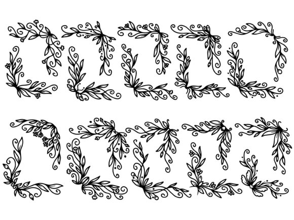 Flowers Frames Ornamental Floral: A Vector Asset for Elegant Projects
