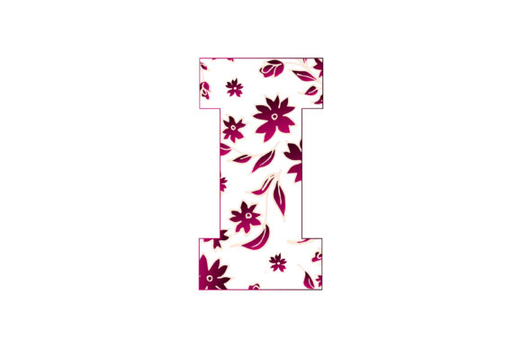 The Art and Utility of the Colorful Floral Alphabet I