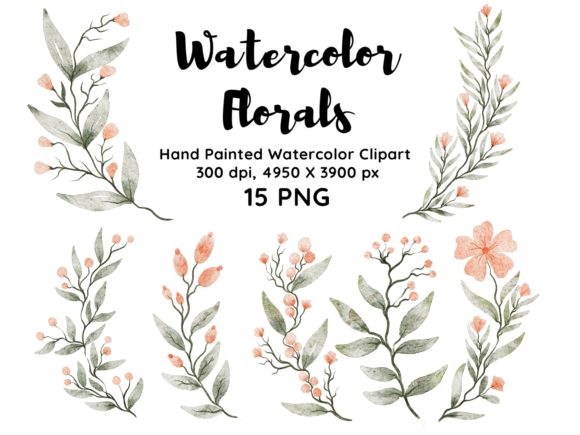 The Art of Digital Expression: Unleashing Creativity with Watercolor Floral Clipart