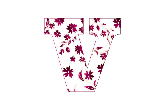 The Colorful Floral Alphabet V: A Versatile Asset for Today’s Maker and Designer