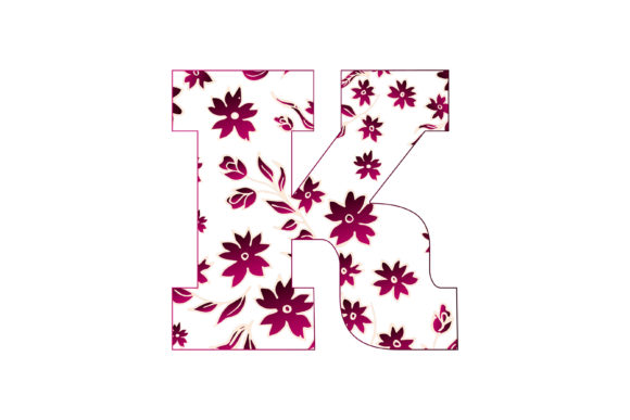 The Creative Surge Behind the Colorful Floral Alphabet K: More Than Just a Letter