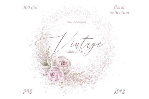 The Strategic Power of the Vintage Floral Frame Pink Blush Flowers in Modern Design