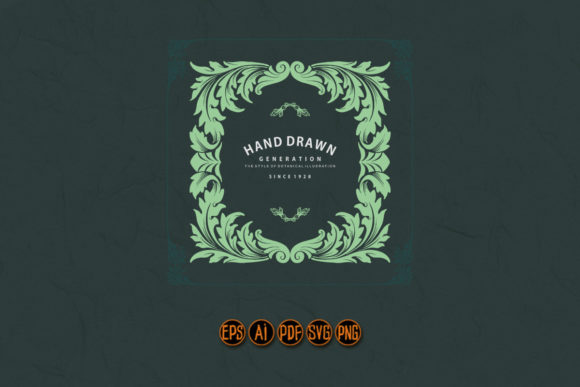 Vintage Elegant Certificate Frame Floral: A Versatile Asset for Modern Creative Workflows